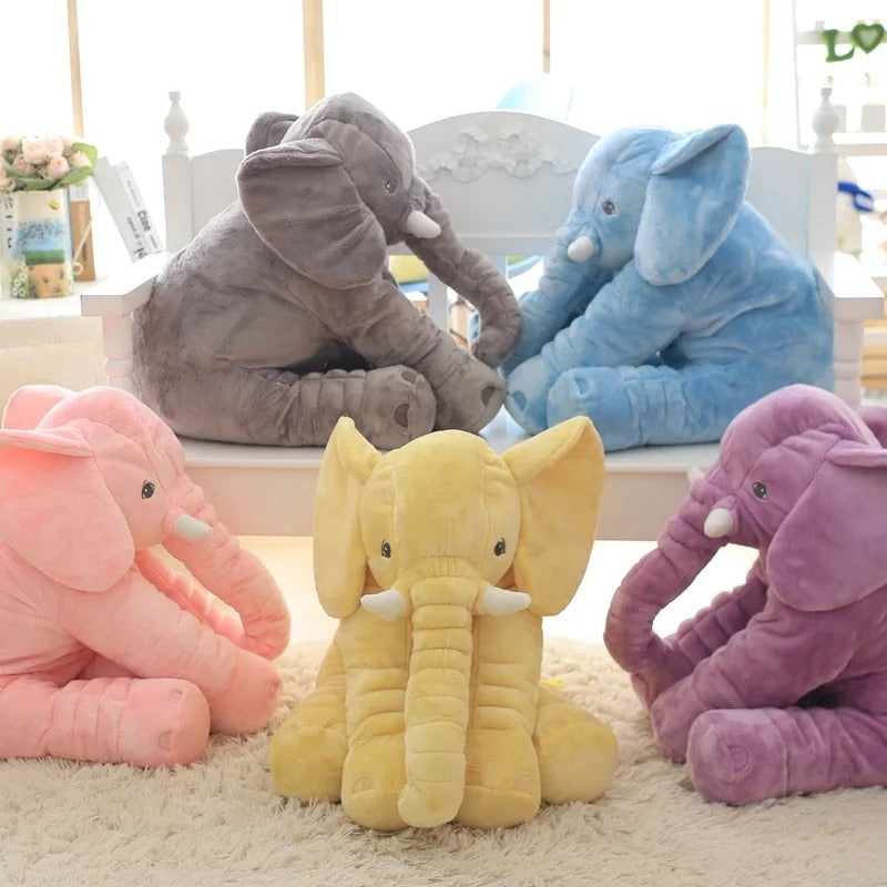 Long Nose Elephant Plush Pillow Toy for Sleeping Infants TiDaBoutique