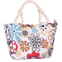 Big Folding Handbag Tote Canvas Beach Bag